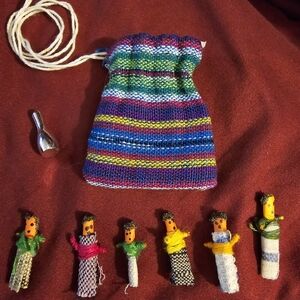 Miniature Guatemalan Worry Dolls